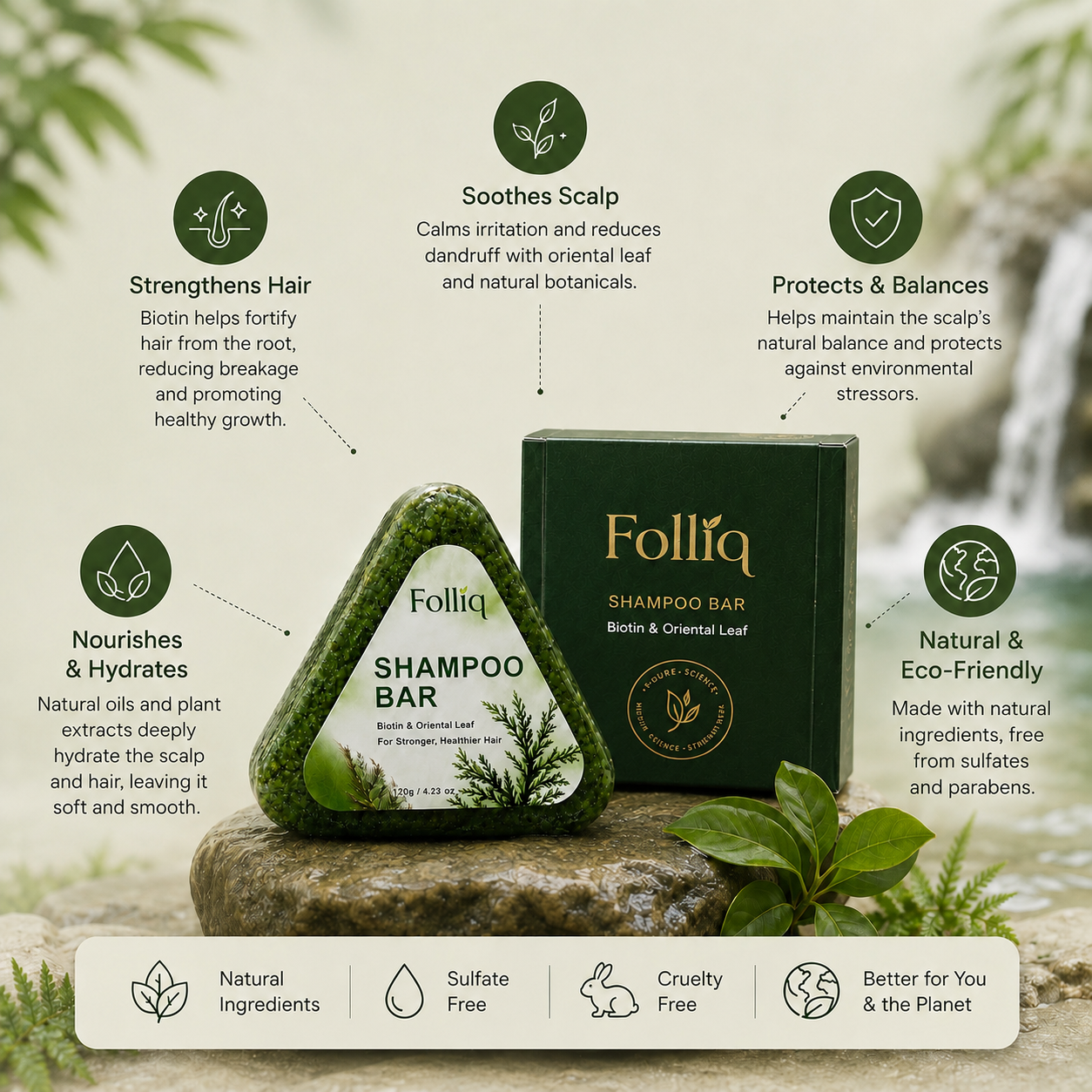 Folliq™ Shampoo Bar