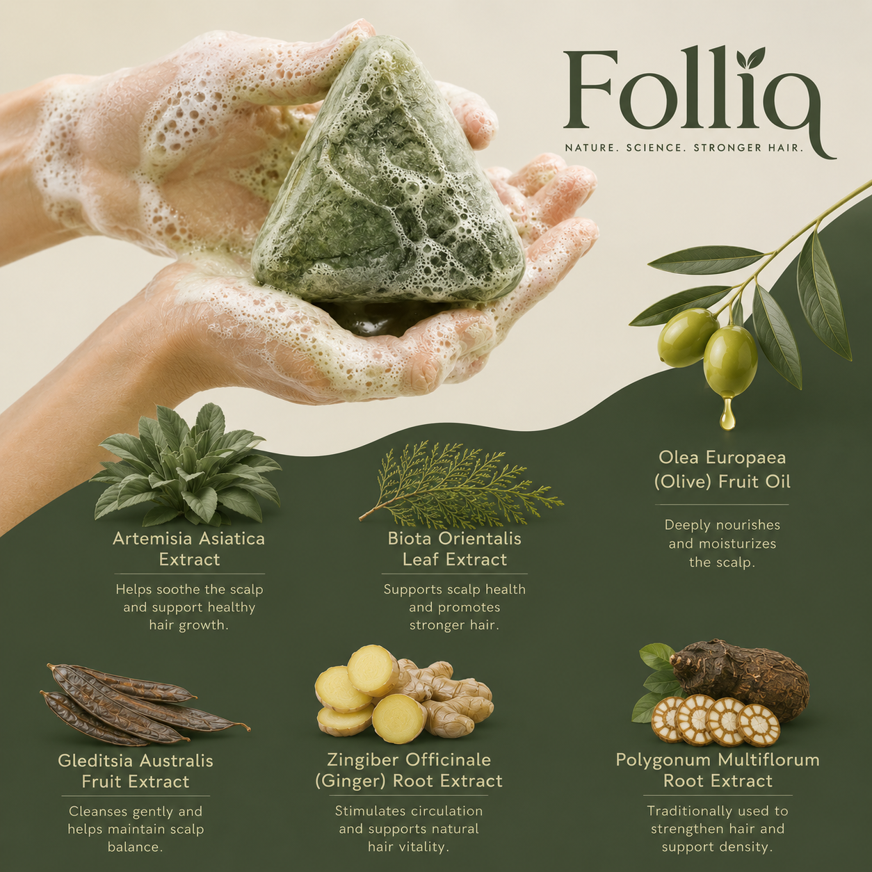Folliq™ Shampoo Bar
